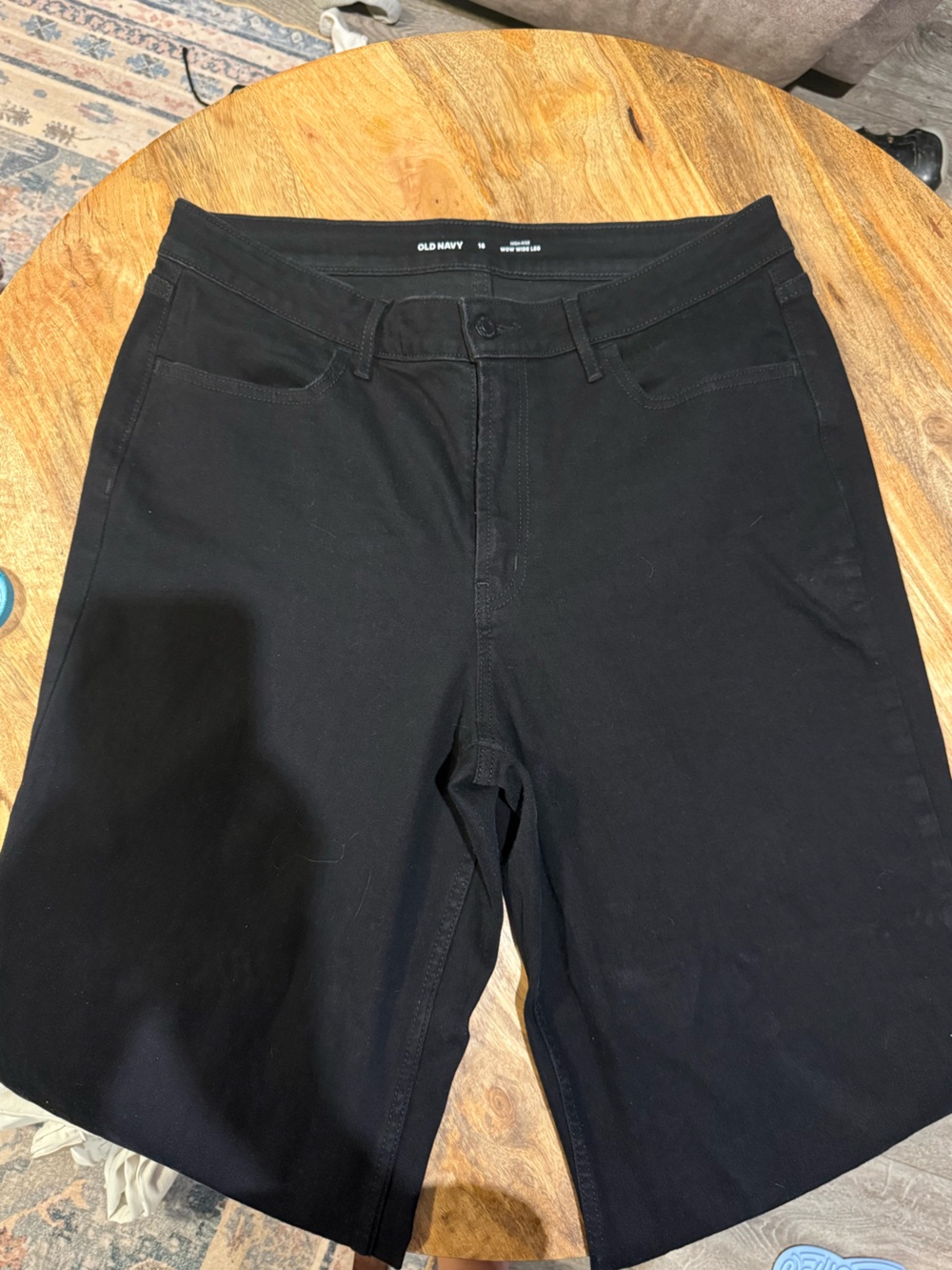 Women’s Black Jeans - wide leg